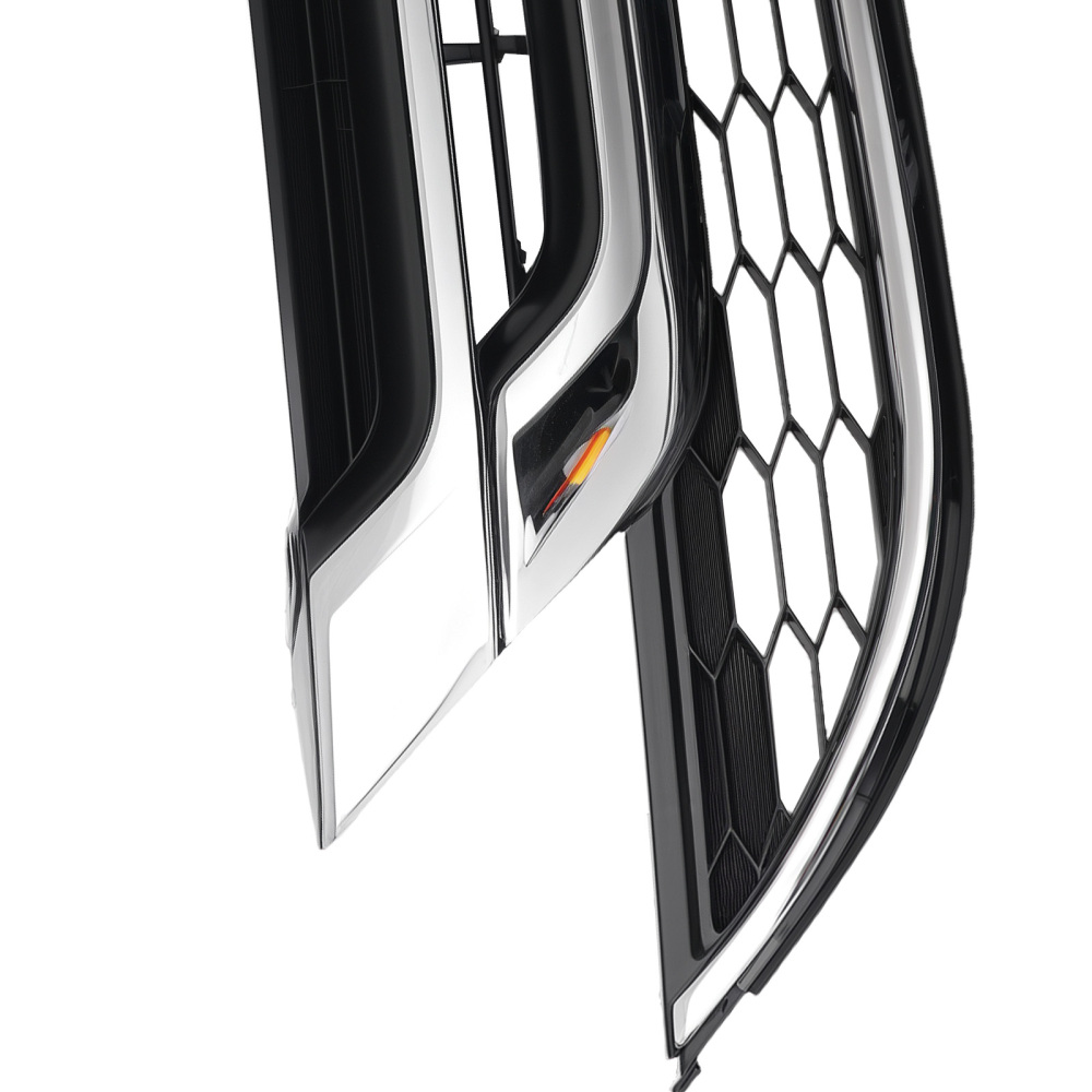 Upper Lower Bumper Grille compatible for Honda CR-V 2010-2011 71123-SWN-H11