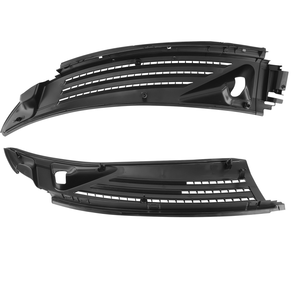 Left+Right Windshield Wiper Cowl Panel Grille Seal compatible for Ford F150 F-150 2009-2014