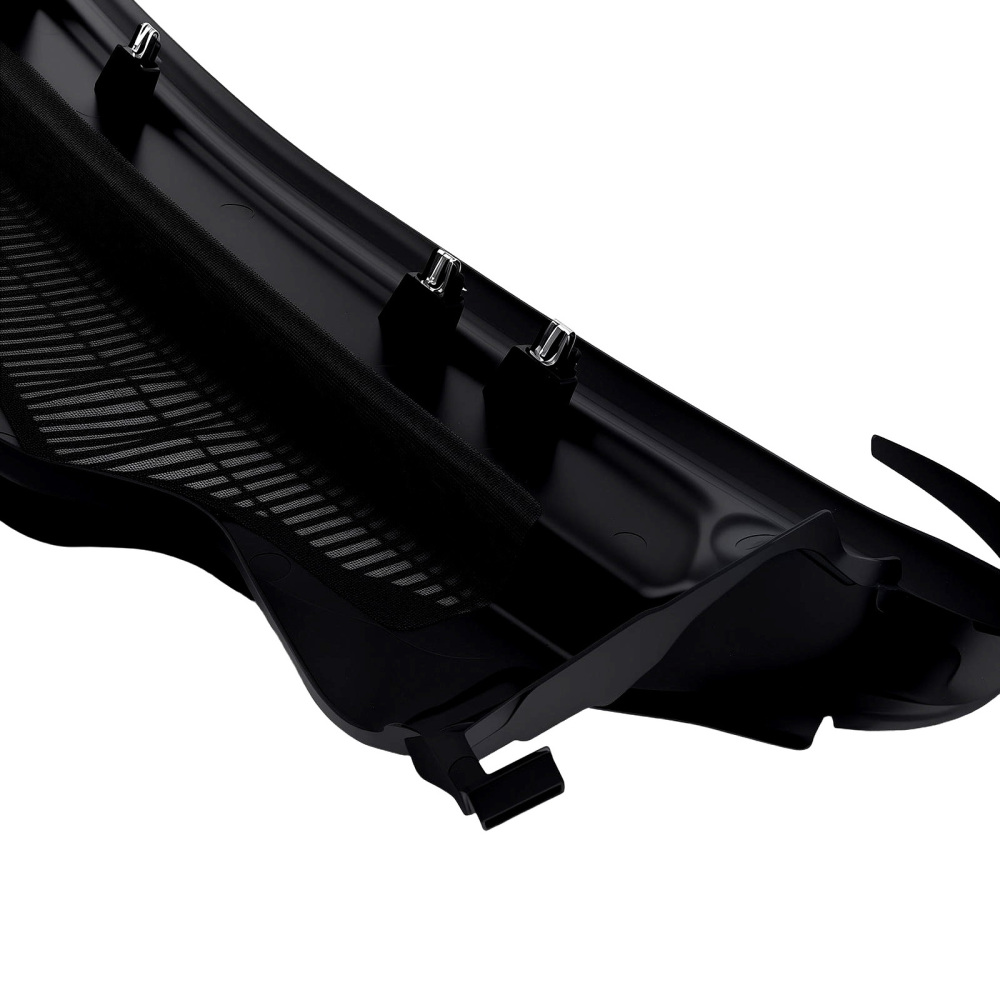 ABS Center Grille for Charger/300/Magnum 2005-2010 4805834AD Front Black