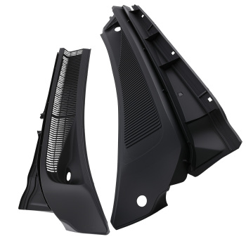 Windshield Wiper Cowl Panel Grille Set compatible for Ford F250-F550 Super Duty 11-16