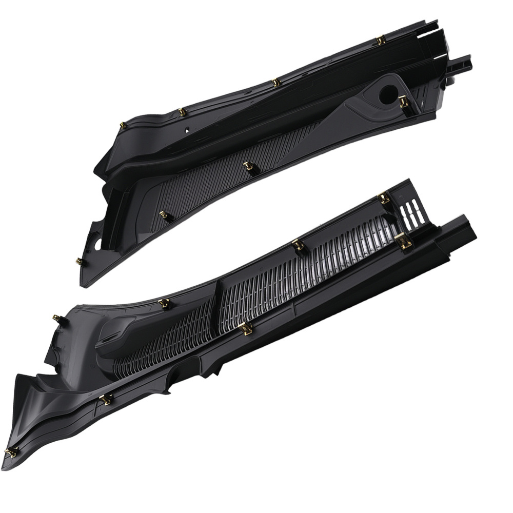 Windshield Wiper Cowl Panel Grille Set compatible for Ford F250-F550 Super Duty 11-16