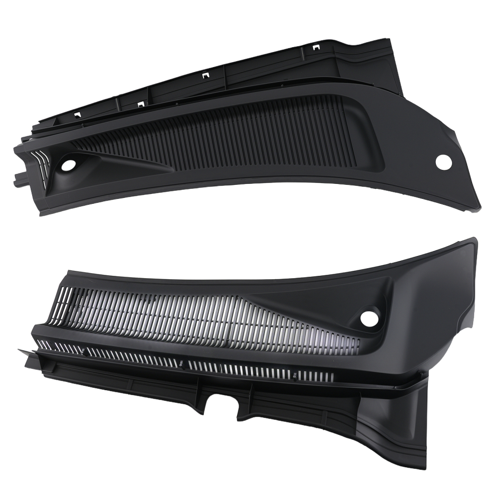 Windshield Wiper Cowl Panel Grille Set compatible for Ford F250-F550 Super Duty 11-16