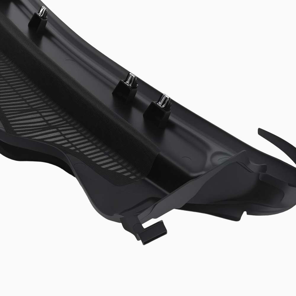 Black ABS Cowl Top Panel compatible for Jeep Grand Cherokee 2011-2015 55079197AH Waterproof