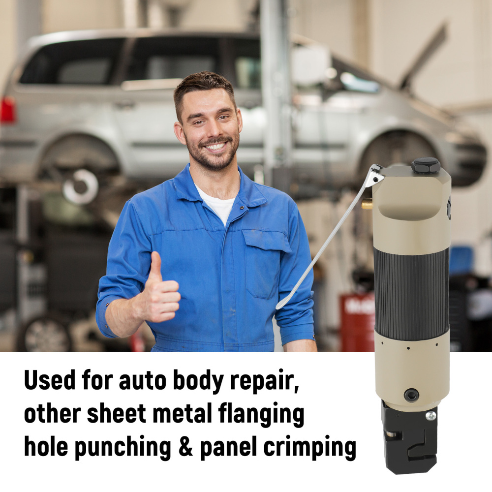 Air Punch and Flange Pneumatic Puncher Crimper Punching Flanging Tool Anti slip