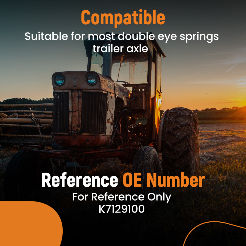 16PC Steel Trailer Bushings 9/16 ID 11/16 OD 1-3/4 Length for K7129100