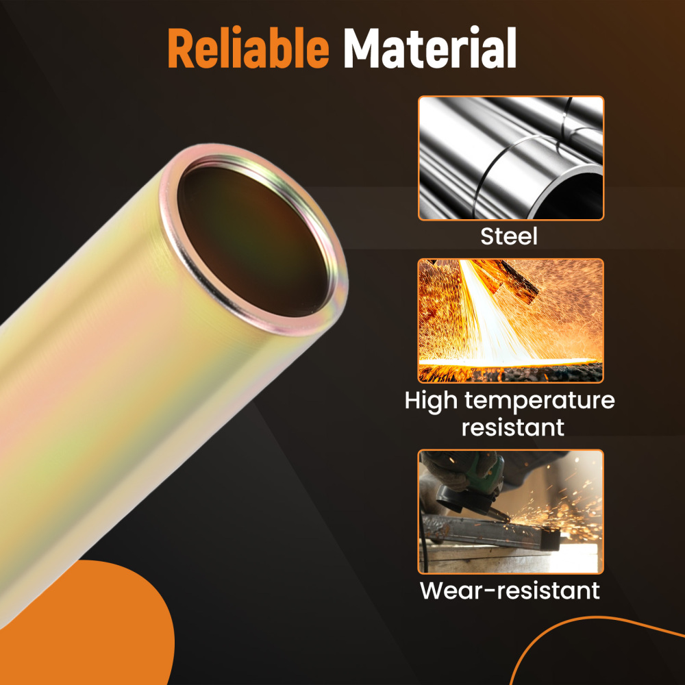 16PC Steel Trailer Bushings 9/16 ID 11/16 OD 1-3/4 Length for K7129100