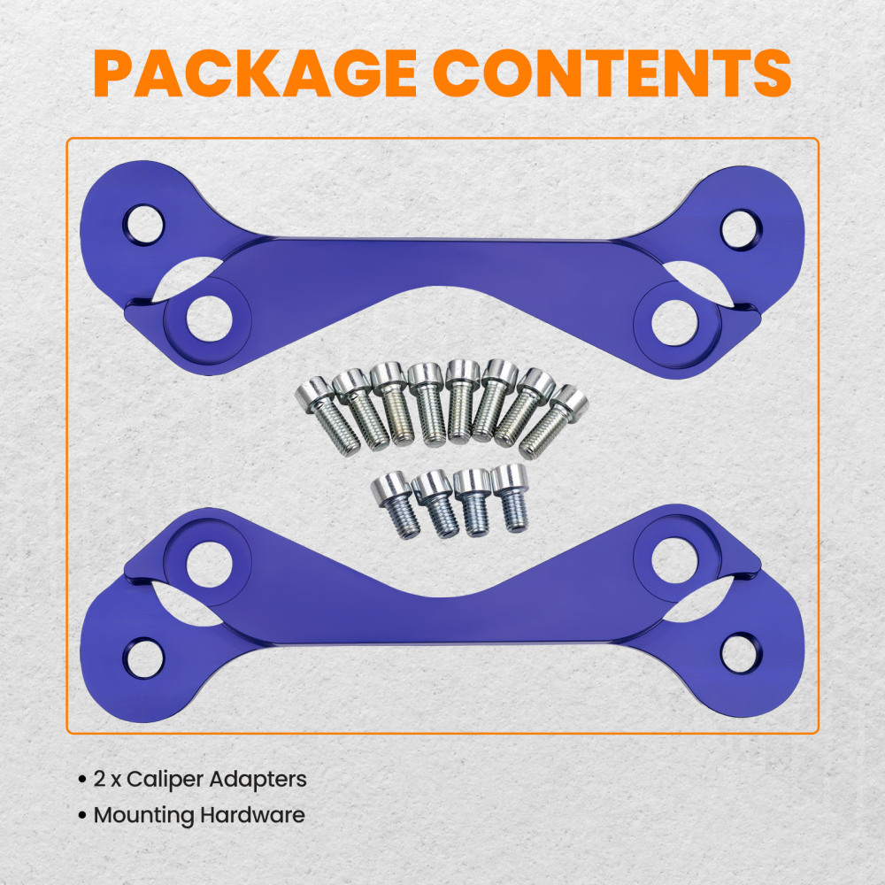 Brake Caliper Adapter compatibile per Subaru Impreza 2.5i compatibile per Forester Legacy Impreza RS
