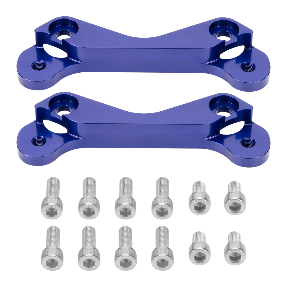 Set of 2 Brake Caliper Adapters Rear compatible for Subaru FHI 2 Pot compatible for Forester Legacy