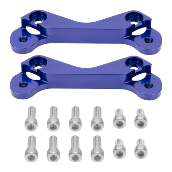 Set of 2 Brake Caliper Adapters Rear compatible for Subaru FHI 2 Pot compatible for Forester Legacy