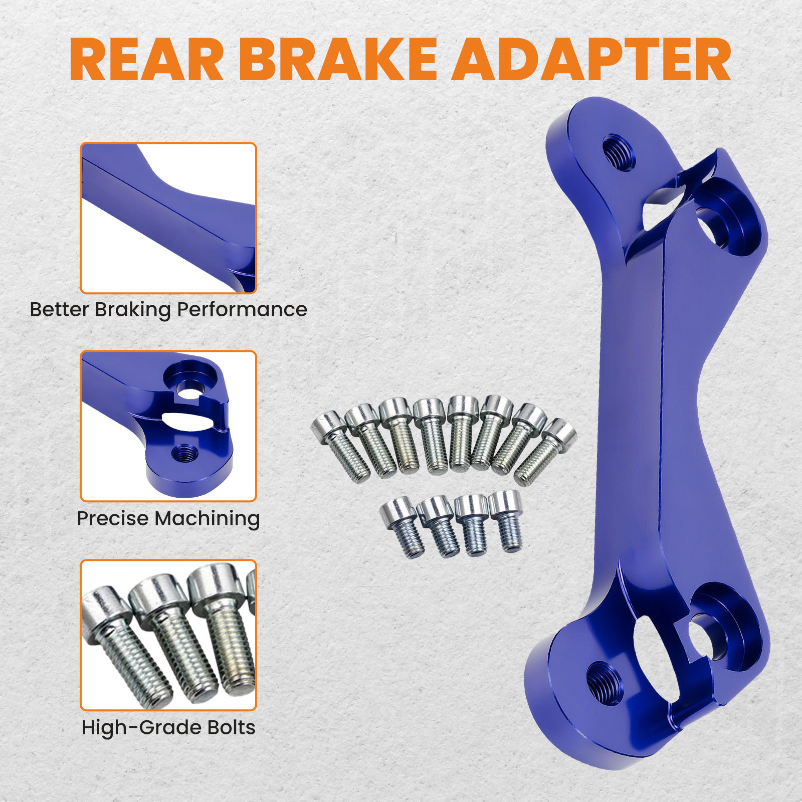Brake Caliper Adapters Rear compatible for Subaru FHI 2 Pot 