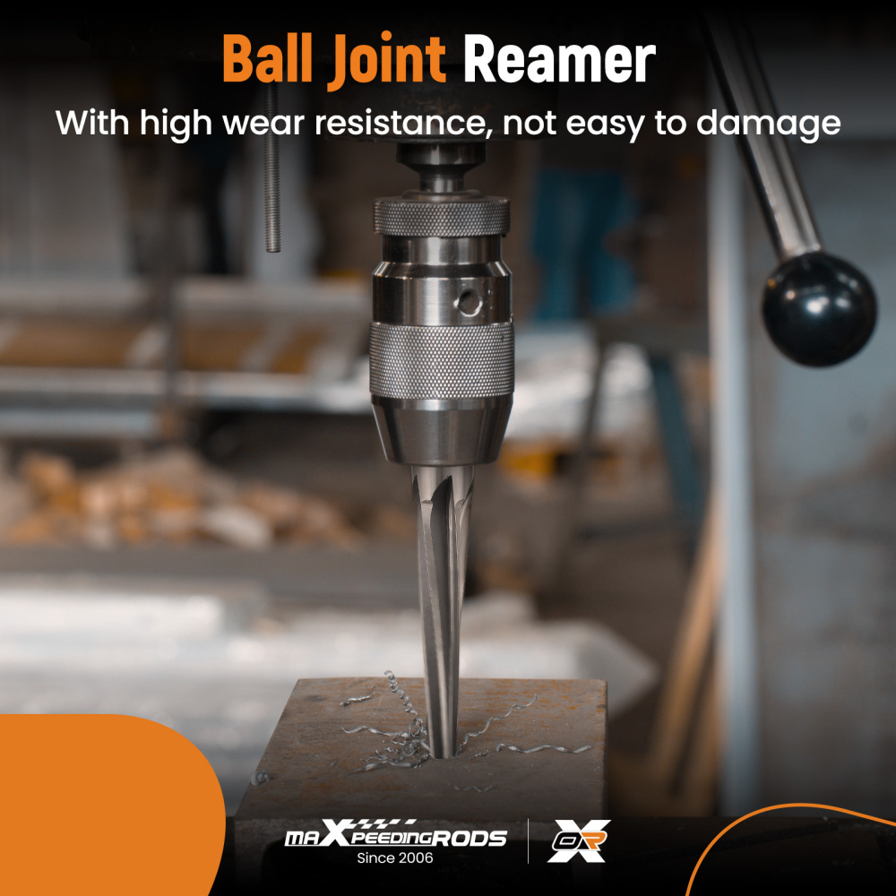 Steel Tapered Ball Joint Tie Rod Reamer Drill Bit Tool, 1-1/2