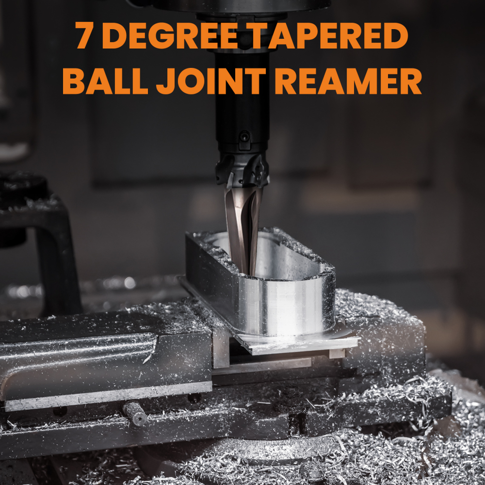 Tapered Ball Joint  Tie Rod End Reamer Fit for 7 Degree, 1-1/2 Per Foot