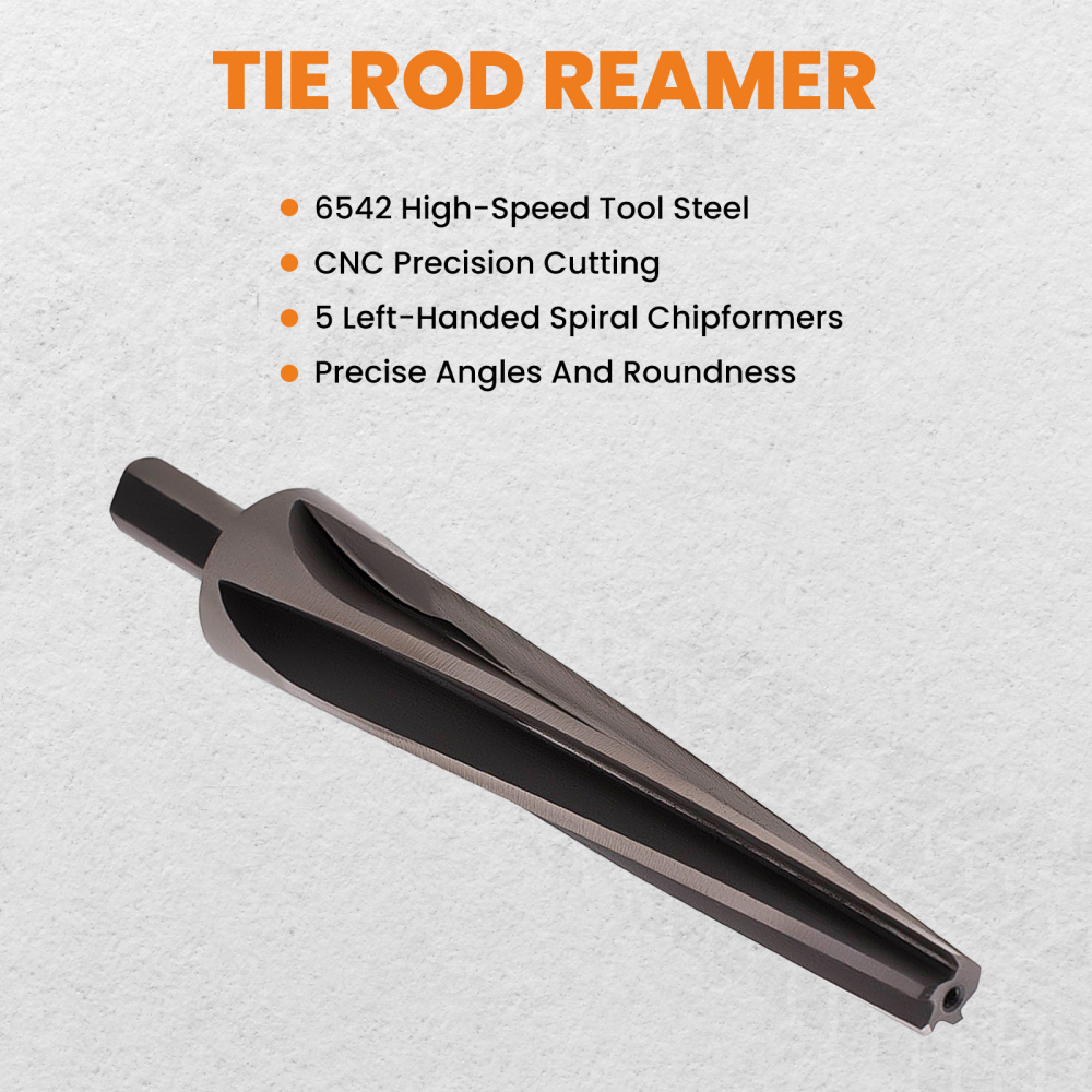 Tapered Ball Joint  Tie Rod End Reamer Fit for 7 Degree, 1-1/2 Per Foot