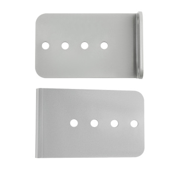 8PCS Galvanized L-Type Boat Trailer Bunk Bracket Kit Fit For 3 x 3 Crossmember