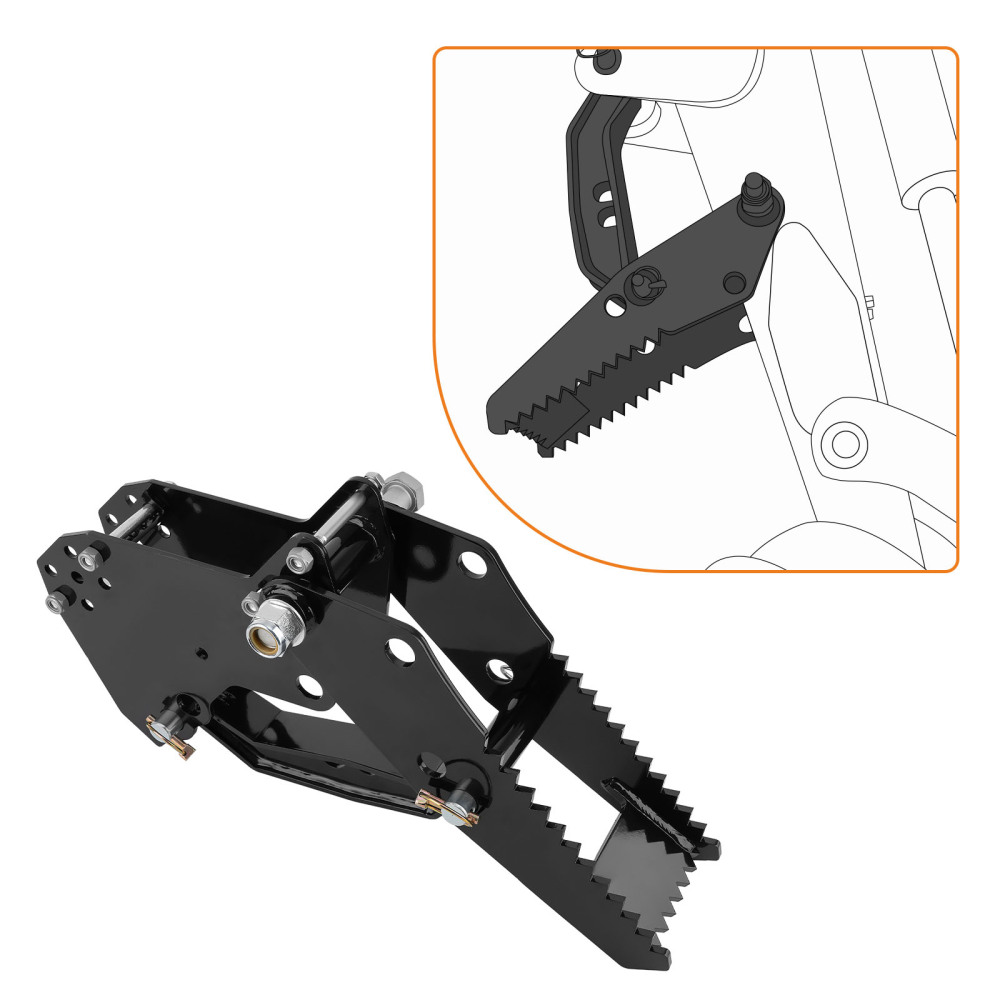 Backhoe Thumb Excavator Universal Claw Tractor compatible for Kubota Deere Attachment