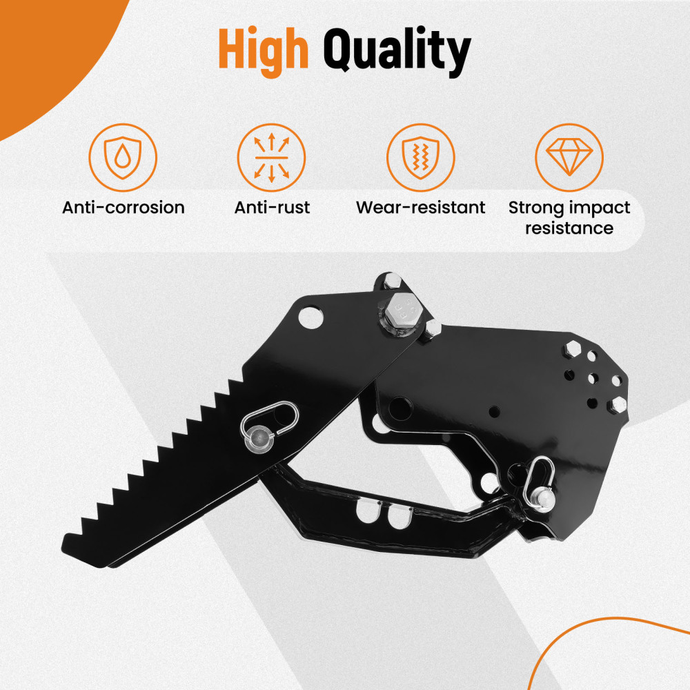 Backhoe Thumb Excavator Universal Claw Tractor compatible for Kubota Deere Attachment