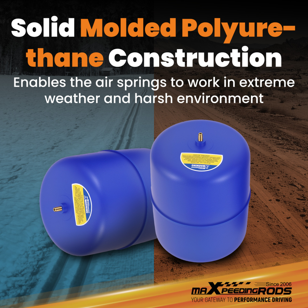 Rear Air Suspension Helper Spring Kit compatible for Jeep Wrangler 2.0L 1997CC 2018-on