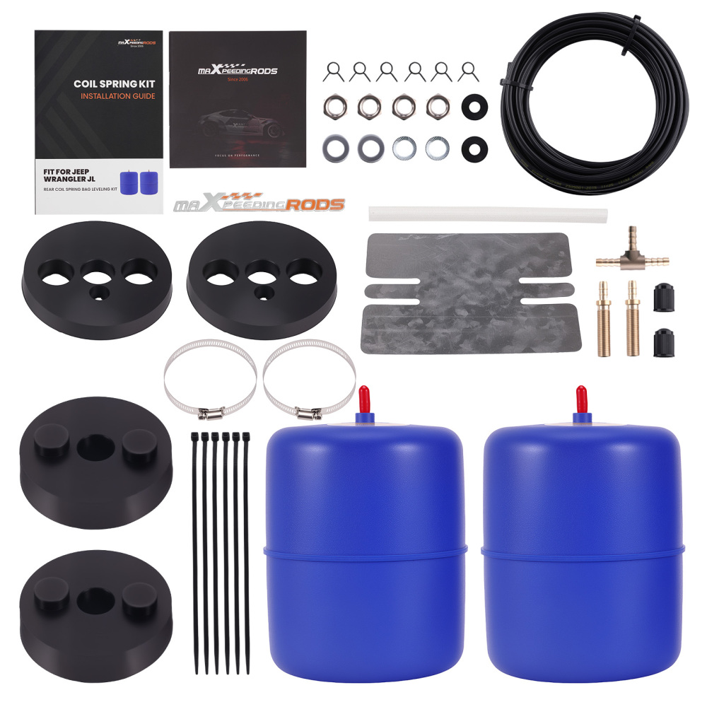 Air Suspension Spring Kit Rear compatible for Jeep Wrangler JL 2018-2024