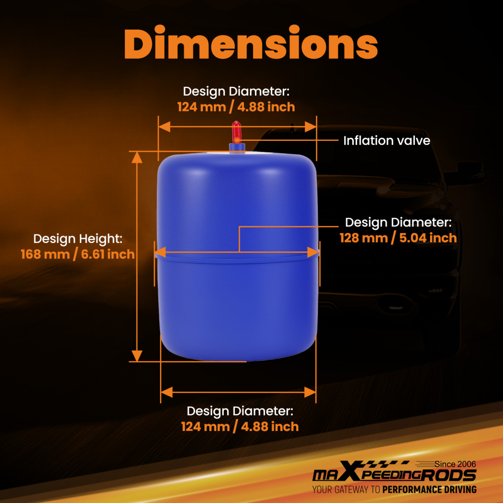 Air Suspension Spring Kit Rear compatible for Jeep Wrangler JL 2018-2024