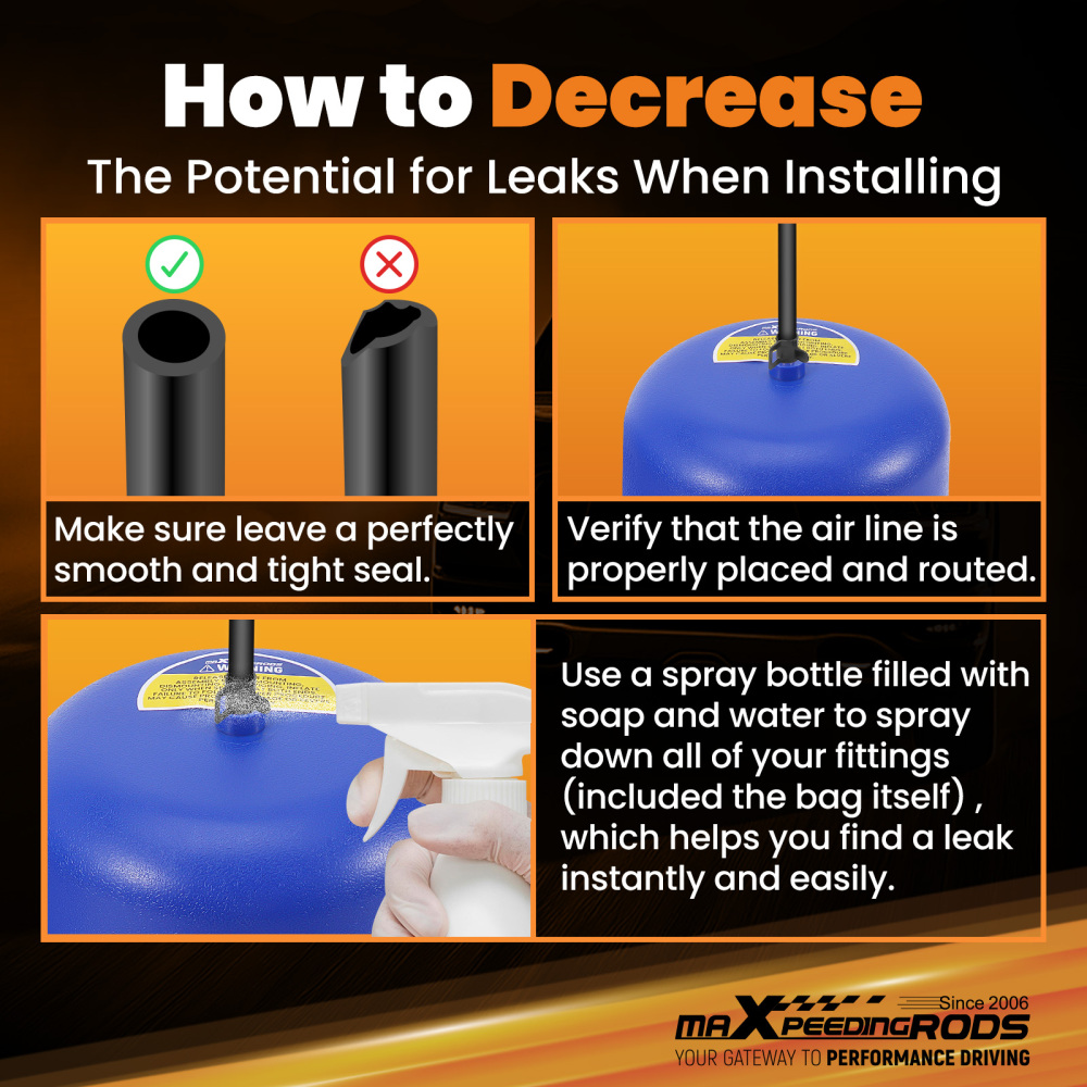 Air Suspension Spring Kit Rear compatible for Jeep Wrangler JL 2018-2024