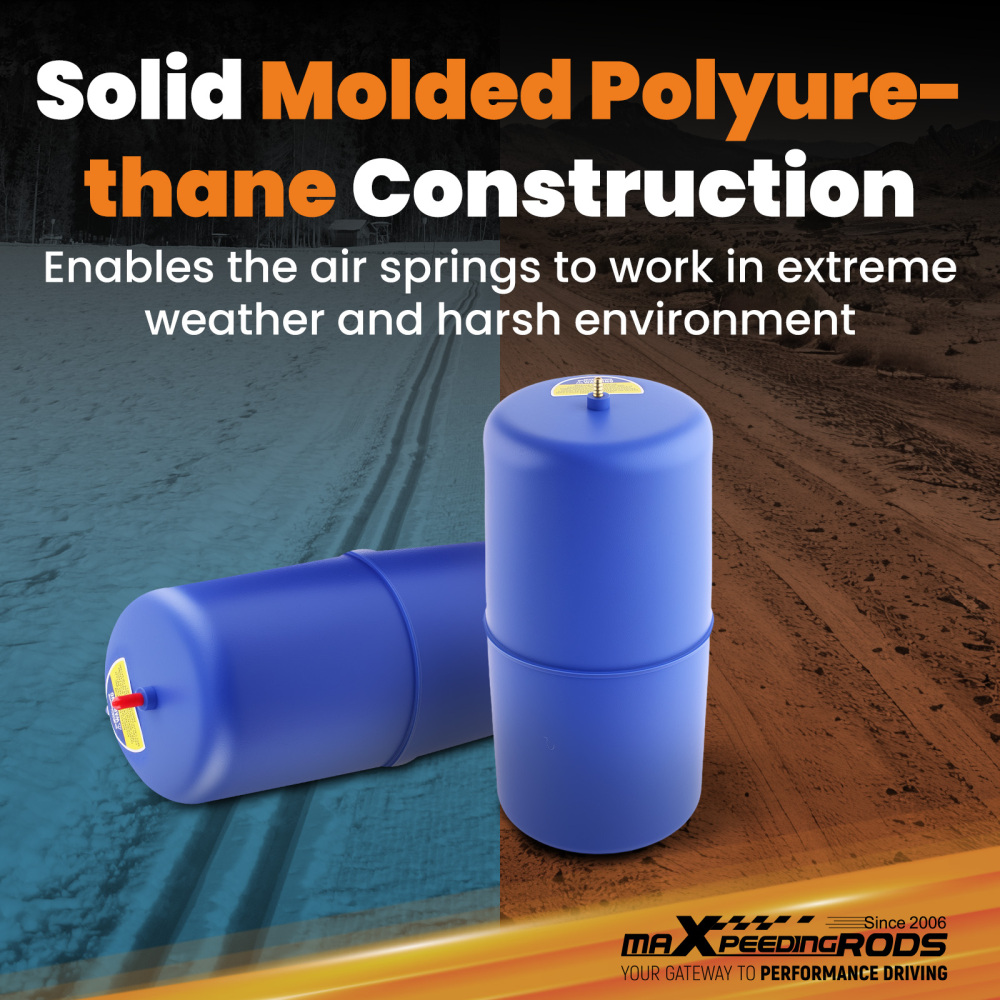 Rear Air Suspension Helper Spring Kit 2300 LBS compatible for Jeep Gladiator 4WD 2020-2025