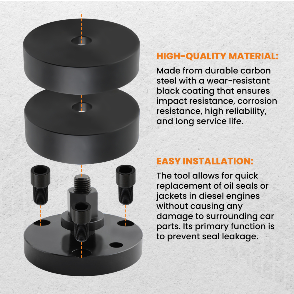 Diesel FrontRear Crankshaft Seal Wear Sleeve Installer compatible for CAT 3406 3408 C-15