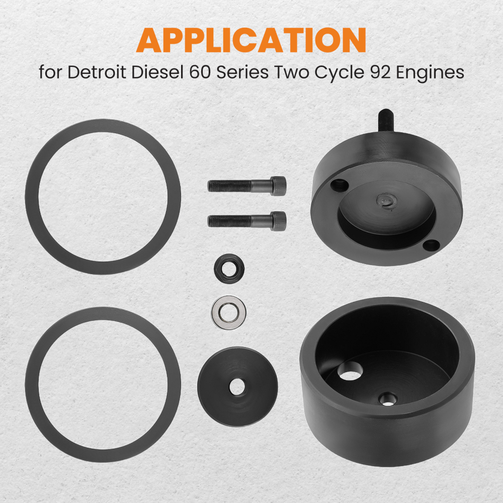 Front Rear Crank Seal Installer compatible for Detroit Diesel Series 60 12.7L 14L J-35686-B
