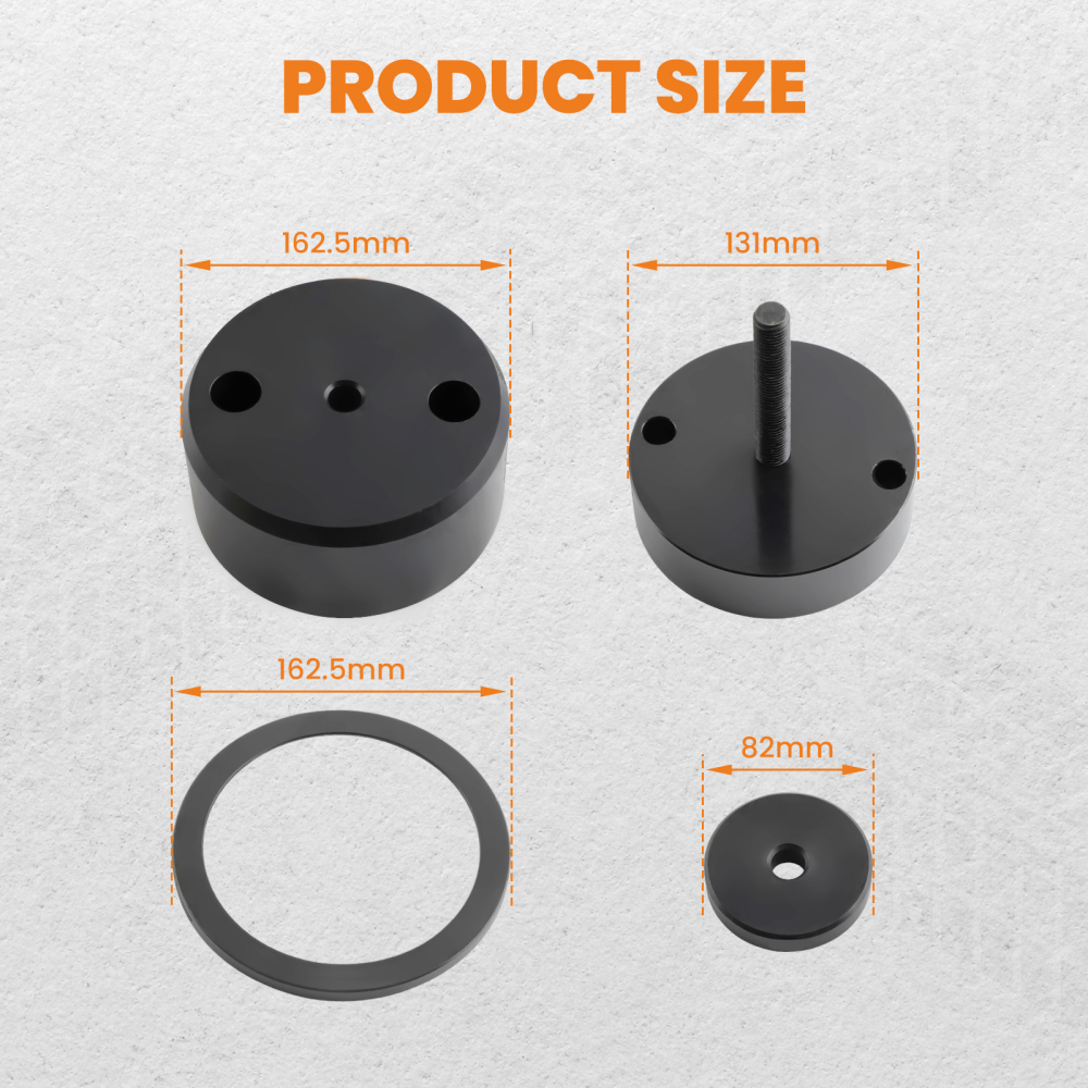 Front Rear Crank Seal Installer compatible for Detroit Diesel Series 60 12.7L 14L J-35686-B