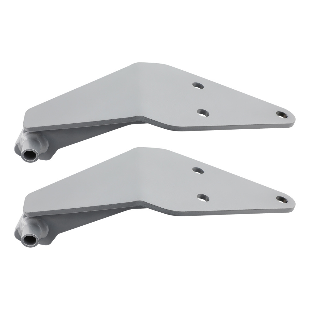 Front Dual Twin Shock Bracket Mount Kit compatible for Ford F250 F350 4WD 1999-2004