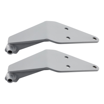 Front Dual Twin Shock Bracket Mount Kit compatible for Ford F250 F350 4WD 1999-2004