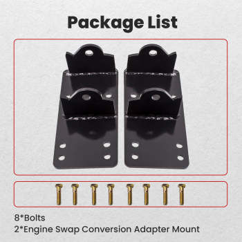 Engine swap conversion adapter plate engine mount fit for LS LSX 4.8 5.3 5.7 6.0 6.2
