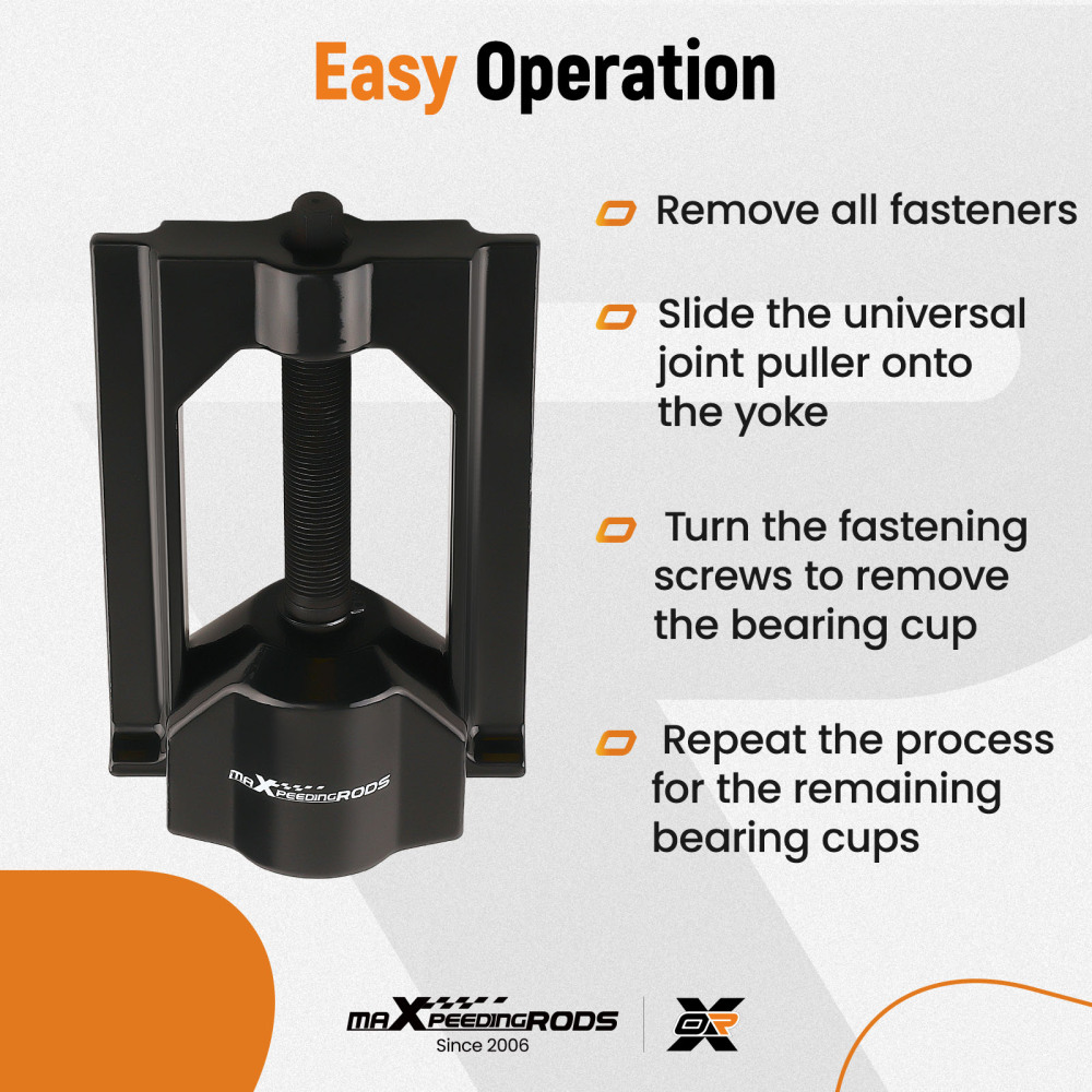 Heavy Duty Universal Joint Puller Press Removal U-Joint Tool Class 1-3 10105	