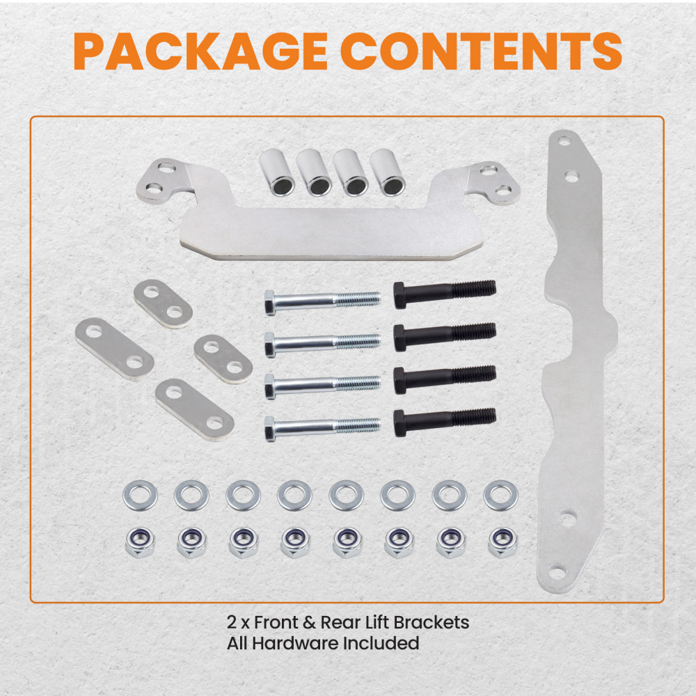 Lift Kit 2 inch compatible for Yamaha YFM700 Kodiak 4x4 2016 - 2018