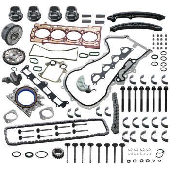 Timing Chain Tensioners Piston Repair Kit compatible for VW Tiguan compatible for Golf 5 Audi A1 8X1 1.4