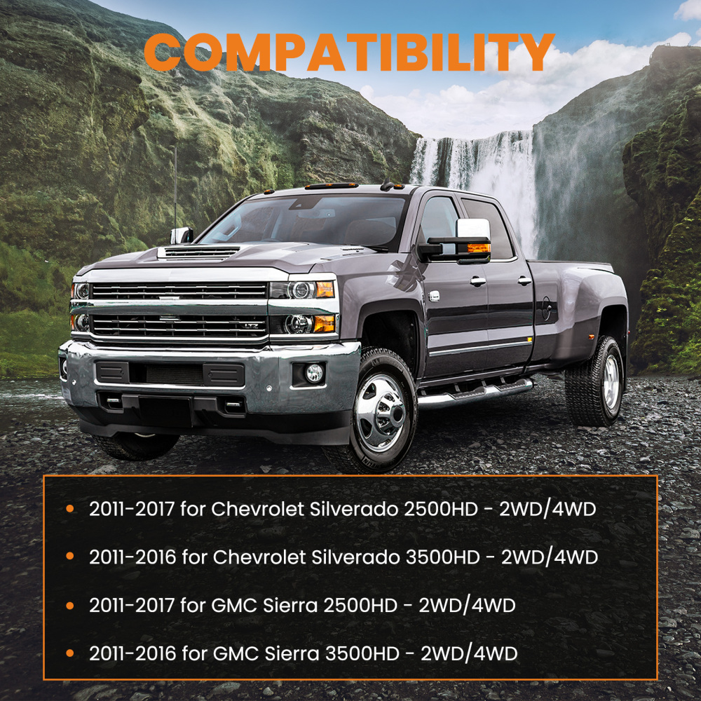 New Heavy Duty Differential Skid Plate compatible for Silverado Sierra 2500/3500 HD