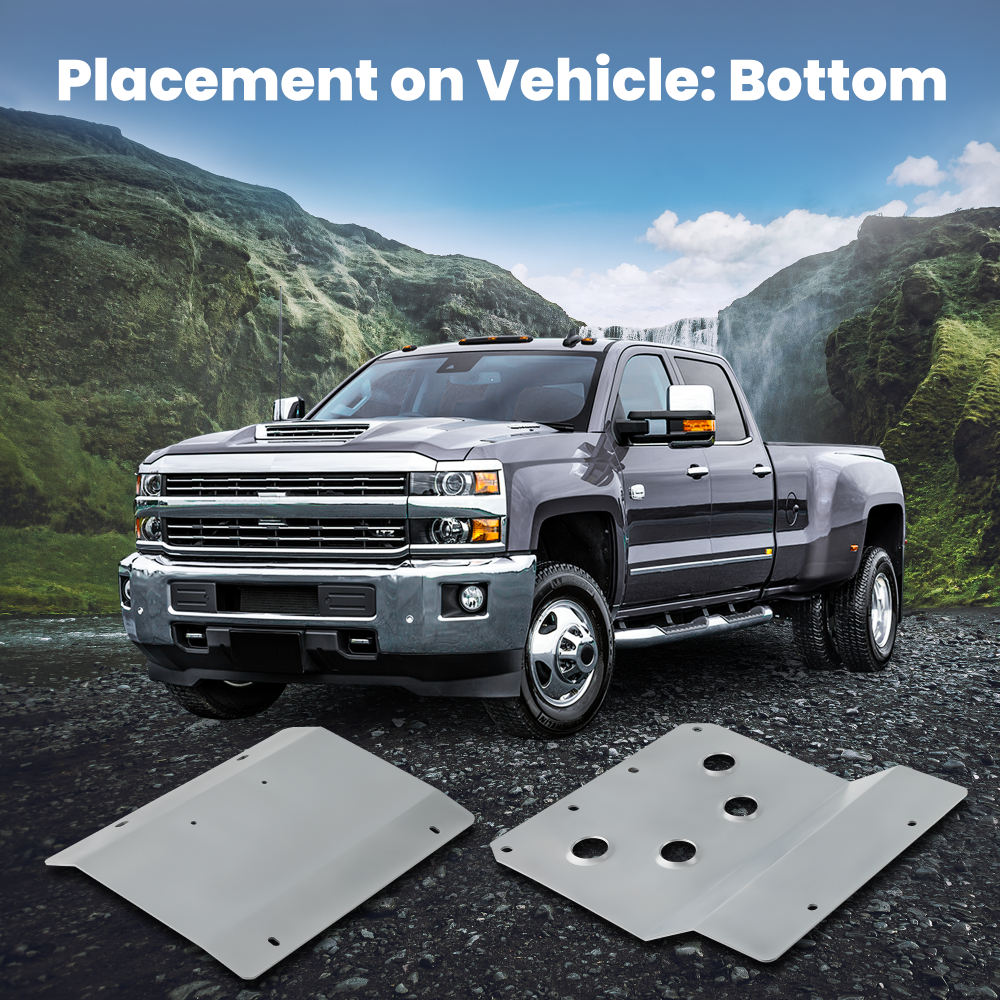 New Heavy Duty Differential Skid Plate compatible for Silverado Sierra 2500/3500 HD