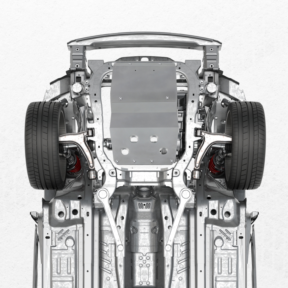 New Heavy Duty Differential Skid Plate compatible for Silverado Sierra 2500/3500 HD