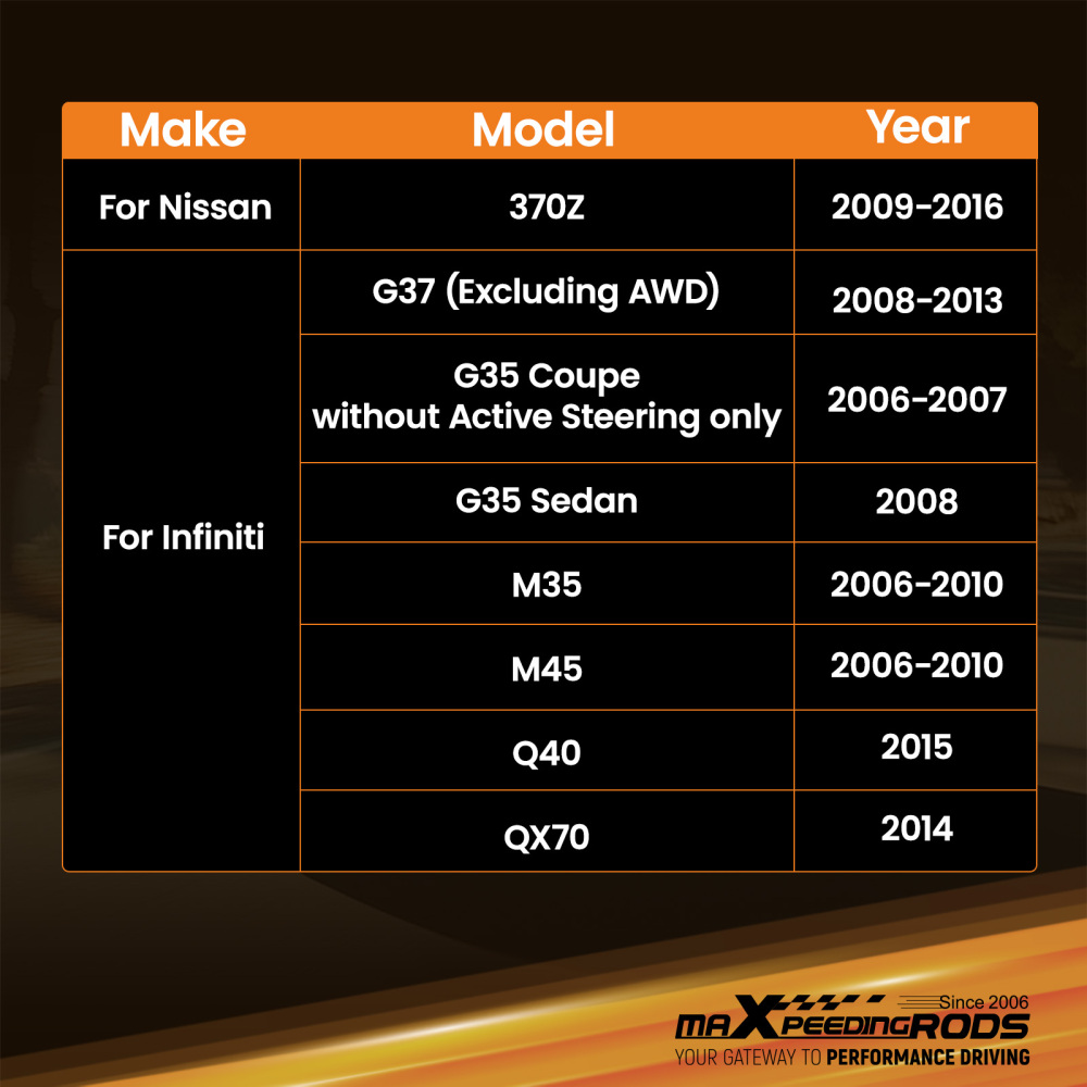 Pair Alignment Rear Camber Arm and Toe Kit Compatible for Nissan 370Z compatible for Infiniti G37 M35 45 G35 suspension arms