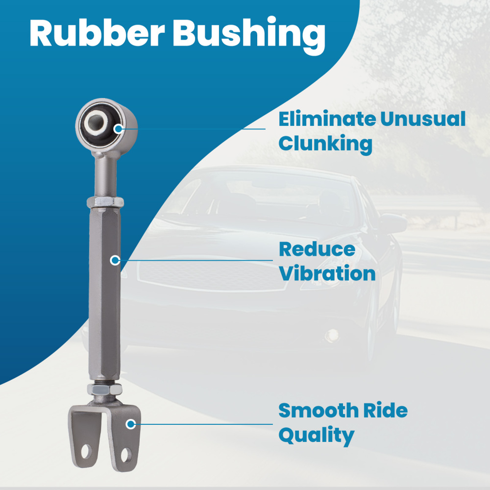 Pair Alignment Rear Camber Arm and Toe Kit Compatible for Nissan 370Z compatible for Infiniti G37 M35 45 G35 suspension arms