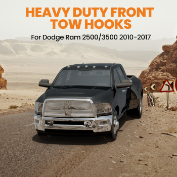 Compatible for DODGE RAM 2500 / 3500 2010-2017 Aftermarket TOW HOOKS
