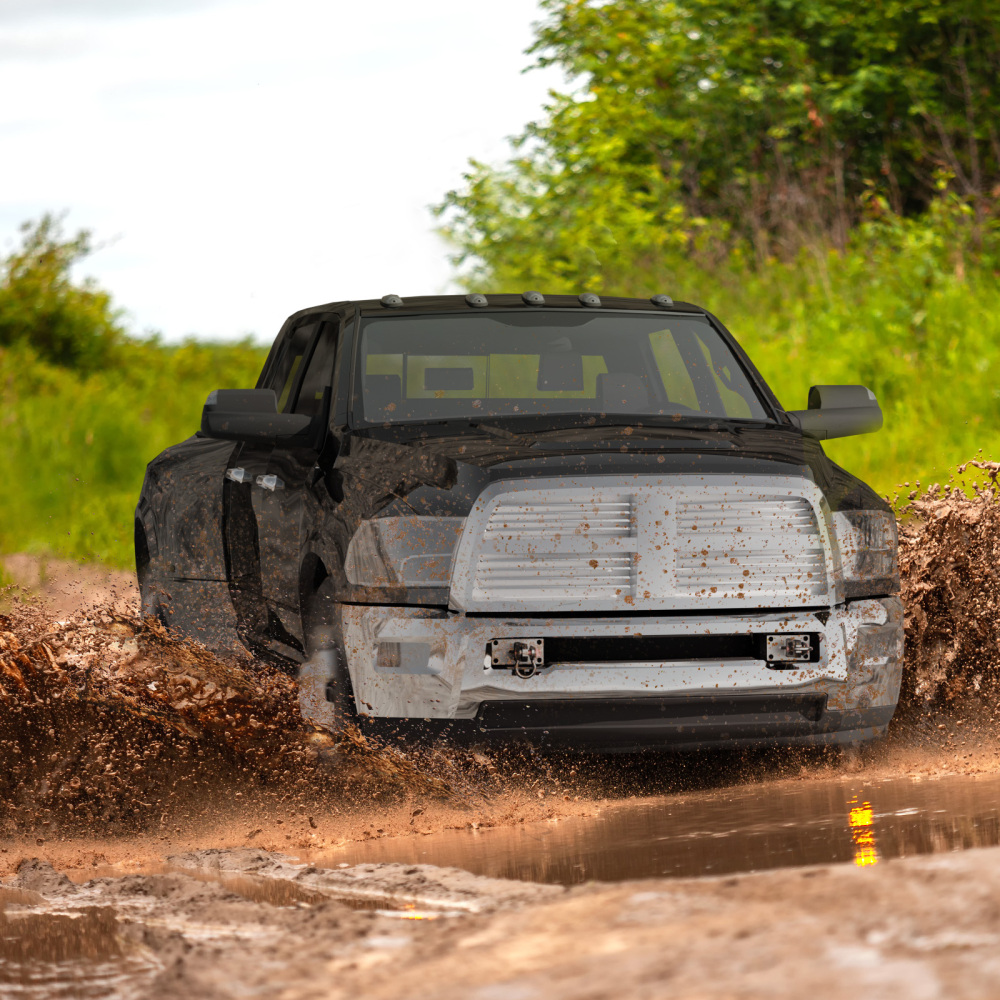 Compatible for DODGE RAM 2500 / 3500 2010-2017 Aftermarket TOW HOOKS