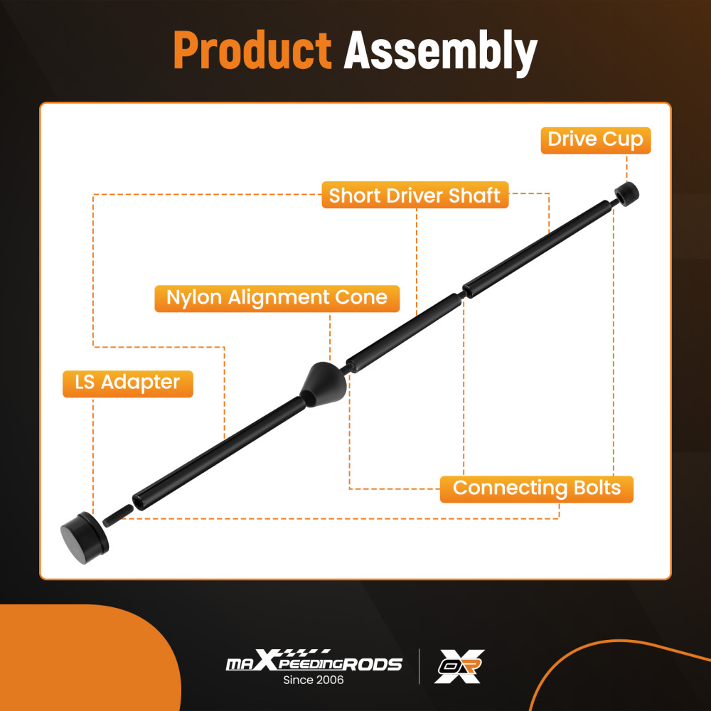 Camshaft Bearing Installation Removal Tool Kit compatible for GM Chevy LS2/LS3/LS6/LQ9