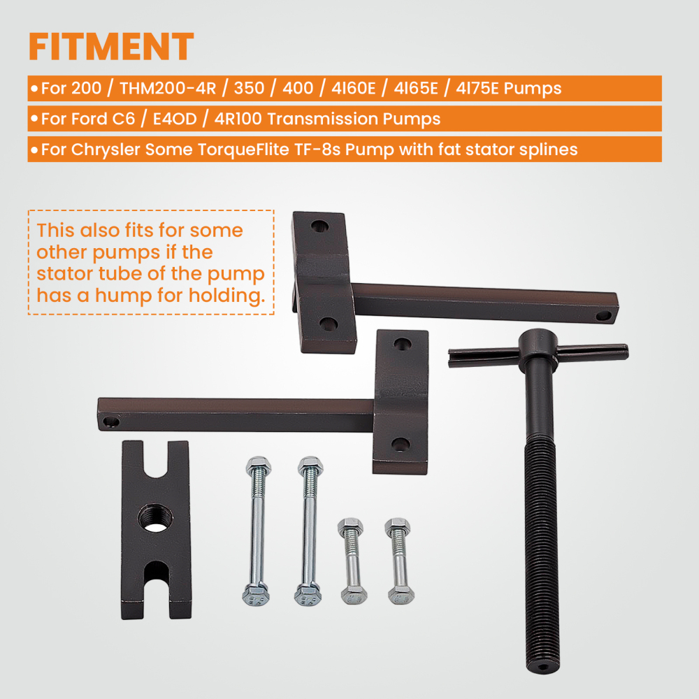 Pump Bearing Puller Remover Wrench compatible for Ford C6 E4OD 4R100 THM200-4R 200 350 400