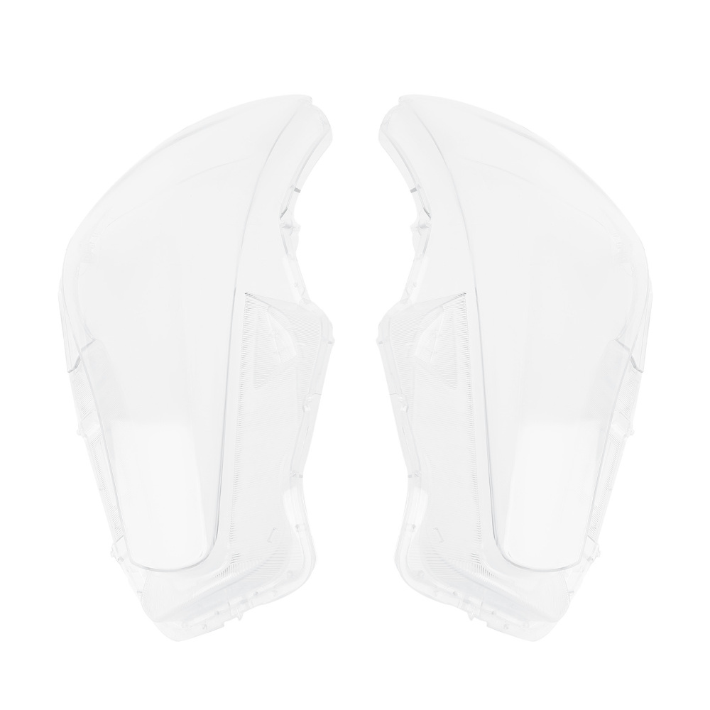 Pair LeftRight Front Headlight Lens Shell Cover compatible for Infiniti Q50 2014-2021