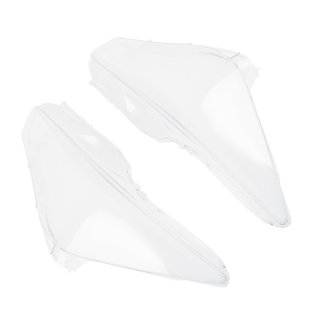 Pair LeftRight Front Headlight Lens Shell Cover compatible for Infiniti Q50 2014-2021