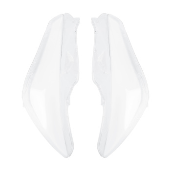 Pair LeftRight Front Headlight Lens Shell Cover compatible for Infiniti Q50 2014-2021