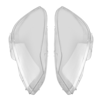 Pair Headlamp Headligt Lens Cover compatible for Mercedes Benz W204 C Class 2011 2012 2013