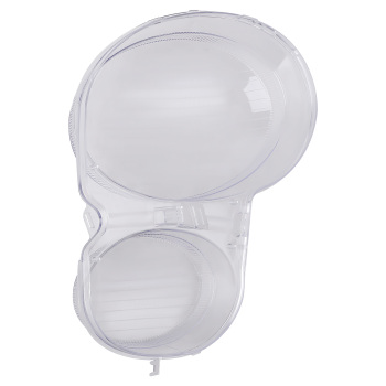 Left+Right Headlight Lens Plastic Cover Shell compatible for Mercedes-Benz W210 1996-2002
