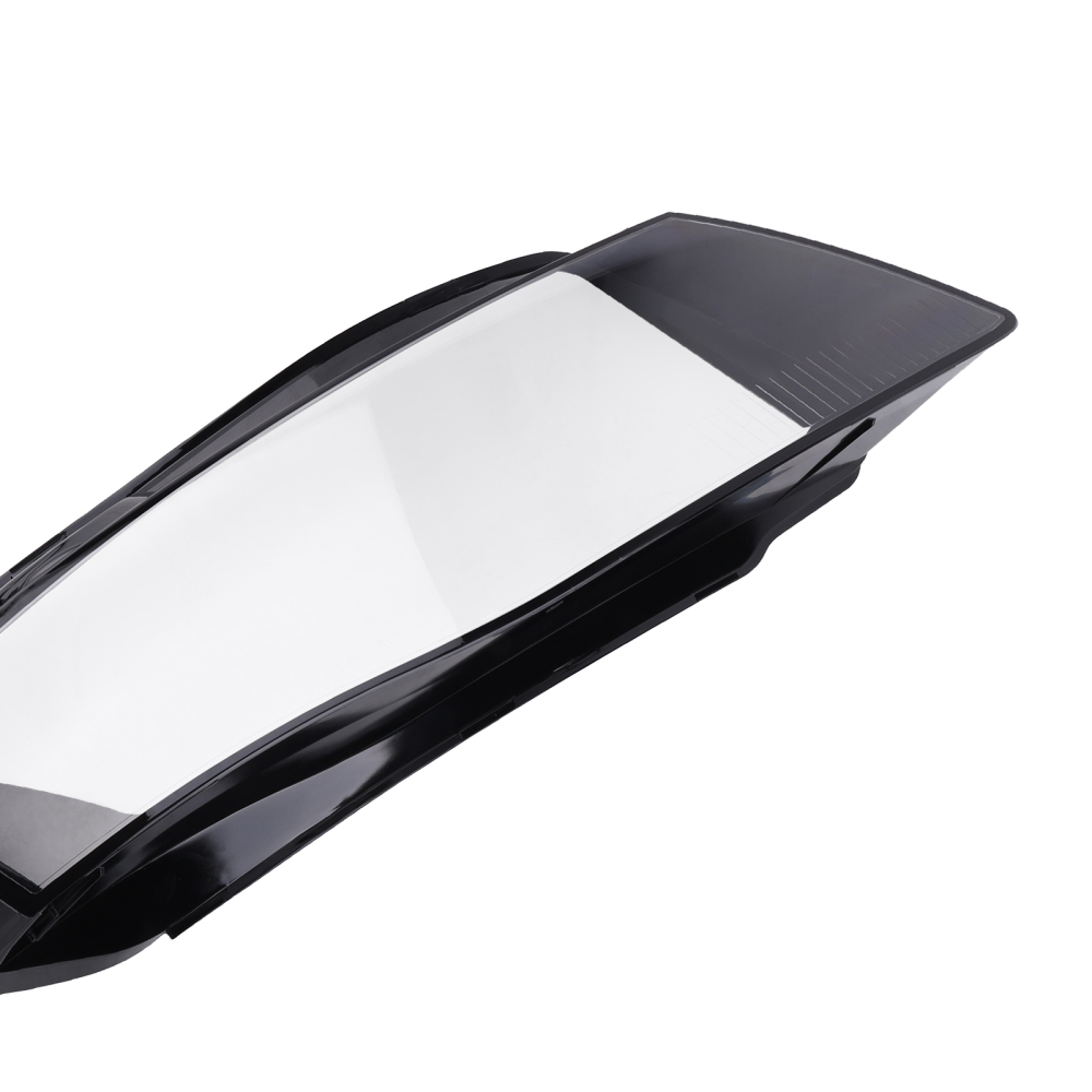 Headlamp Cover Headlight Lens Cover Pair Front Left Right compatible for Audi A4 2009-2012
