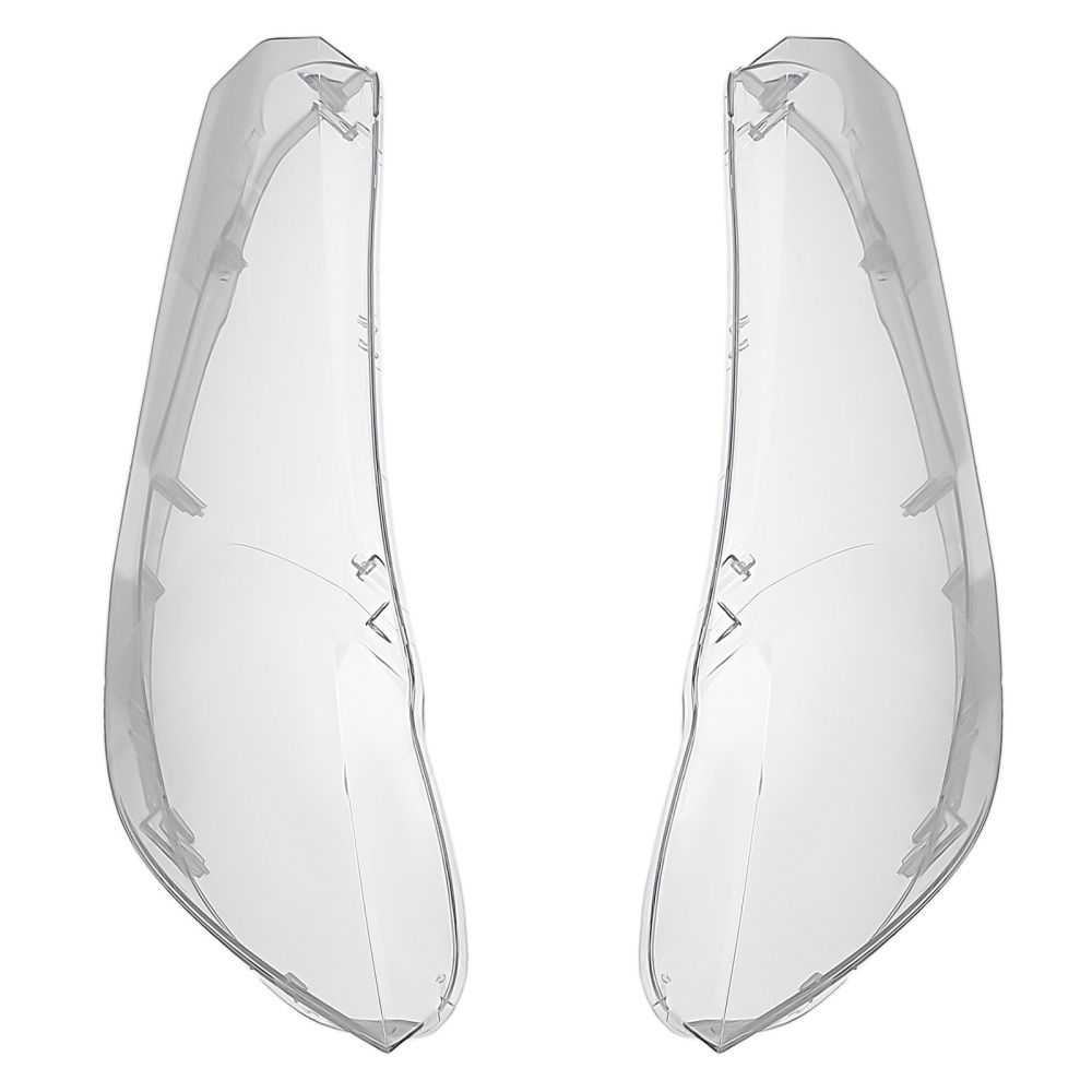 Left Right Headlight Lens Cover For 2014-2018 compatible for BMW F15 X5 F16 X6 63117442647